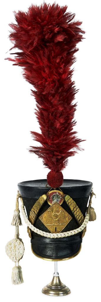 Shako de Grenadiers du 1er Régiment d'Infanterie de ligne